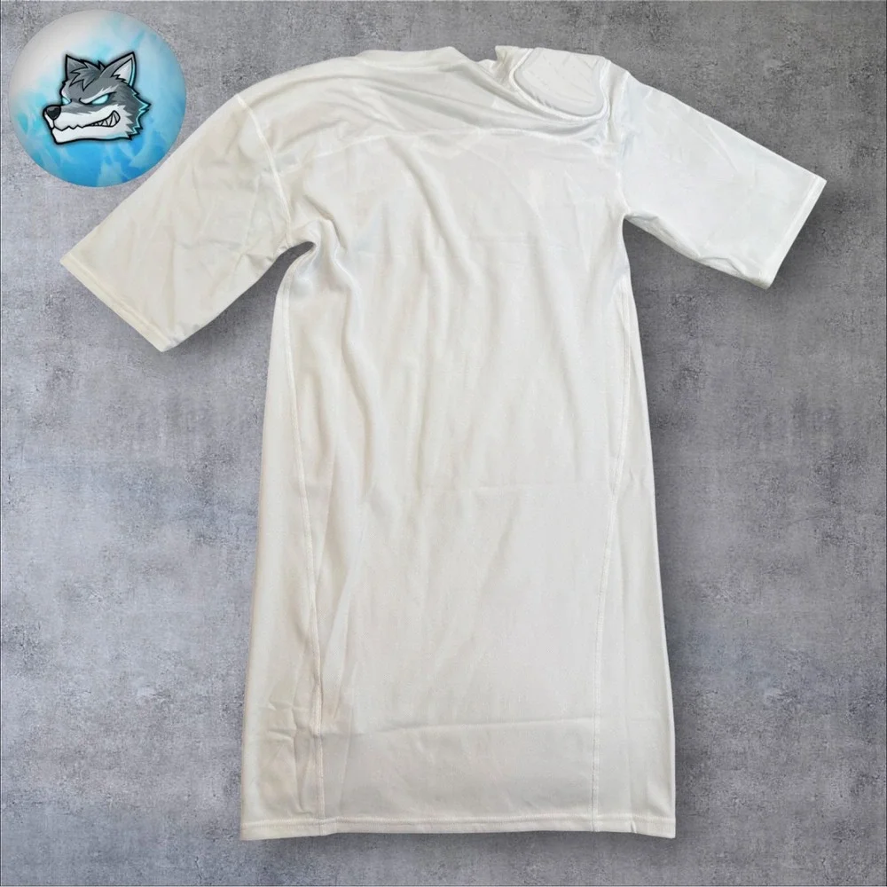Nike Pro NBA Player Issued HyperStrong Compression Shirt White L-Tall BQ2419-100